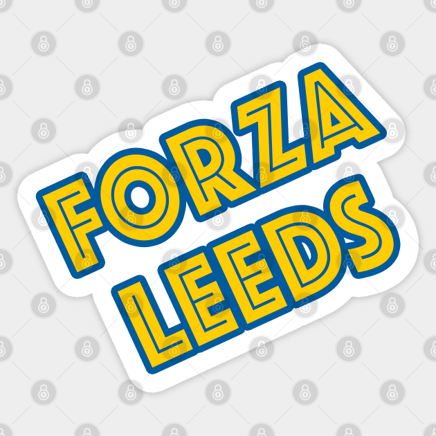 FORZA LEEDS Sticker by Confusion101